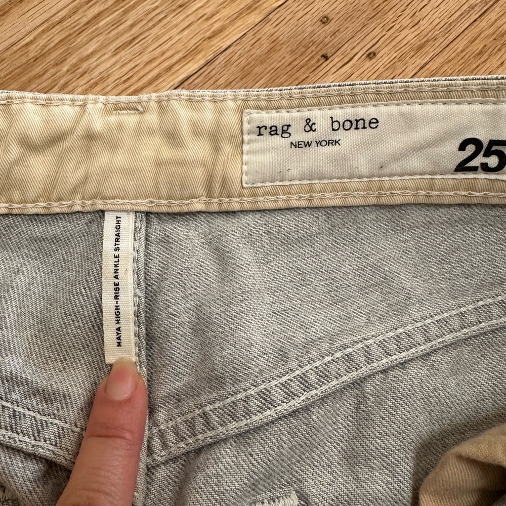 Rag & Bone Maya High Rise Straight - Picture 4 of 4